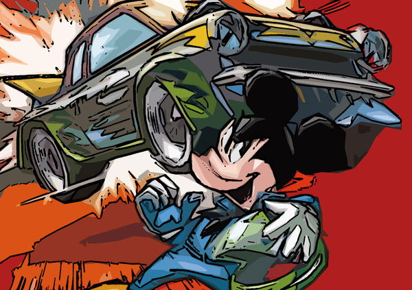 Fast Track Mickey, Topolino diventa come Toretto di Fast and Furious